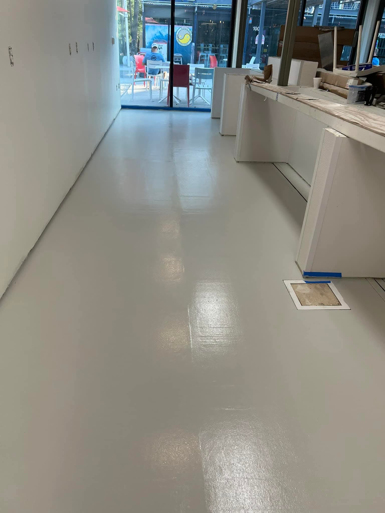 Commercial High-Gloss Floor Coating